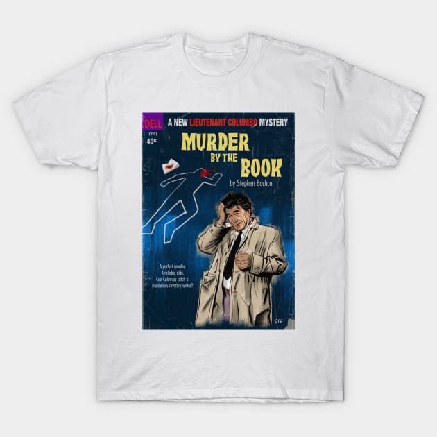 Columbo Book T-Shirt by ste1bro